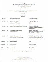 Special Presentation on the September 11 Tragedy