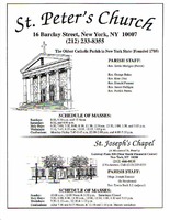 Mass Schedule [1 of 2]