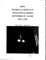 Incident Action Plan: 9/25/01 - 9/26/01