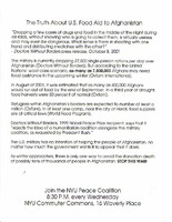 The Truth About U.S. Food Aid to Afghanistan