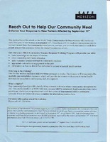 Reach Out to Help Our Community Heal